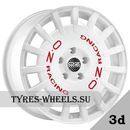 Литые диски OZ RACING Rally Racing Race White Red Lettering