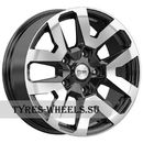 Диски КиК КС1170 Трикстер Niva алмаз чёрный