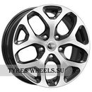 Диски КиК КС869 Ceed алмаз чёрный