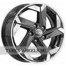 Диски КиК КС979 Karoq алмаз чёрный